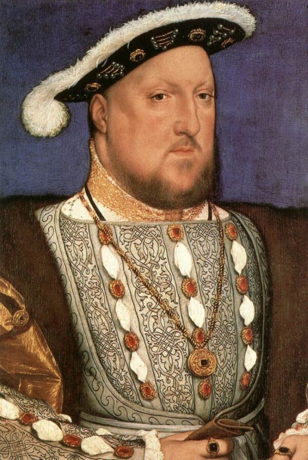 Portrait of Henry VIII II by Hans Holbein the Younger, hand-painted oil painting reproduction