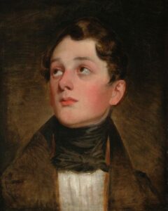 Portrait of Herr Eyb by Friedrich von Amerling, hand-painted oil painting reproduction