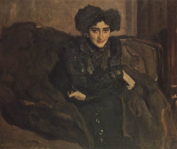 Portrait of I. Losev by Valentin Alexandrovich Serov, hand-painted oil painting reproduction