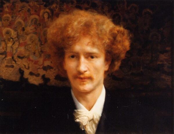 Portrait of Ignacy Jan Paderewski by Lawrence Alma-Tadema, hand-painted oil painting reproduction