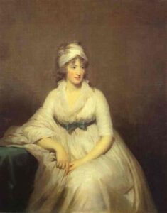 Portrait of Isabella McLeod by Henry Raeburn, hand-painted oil painting reproduction