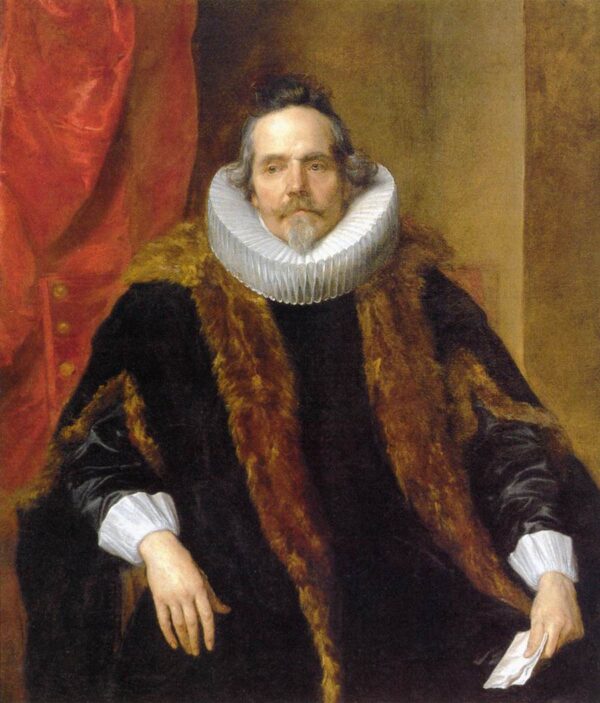 Portrait of Jacques Le Roy by Sir Anthony van Dyck, hand-painted oil reproduction