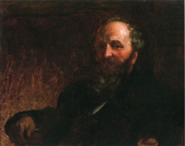 Portrait of James G. Wilson by Eastman Johnson, hand-painted oil painting reproduction