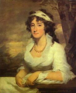 Portrait of Janet Dundas by Henry Raeburn, hand-painted oil painting reproduction