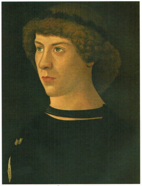 Portrait of Joerg Fugger by Giovanni Bellini, hand-painted oil painting reproduction