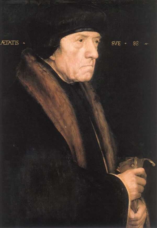 Portrait of John Chambers by Hans Holbein the Younger, hand-painted oil painting reproduction