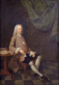 Portrait of John Orlebar 1740 by Arthur Devis, hand-painted oil painting reproduction