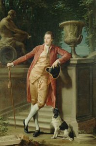 Portrait of John Talbot by Pompeo Batoni, hand-painted oil painting reproduction