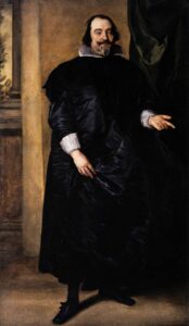 Portrait of Joost de Hertoghe by Sir Anthony van Dyck, hand-painted oil painting reproduction