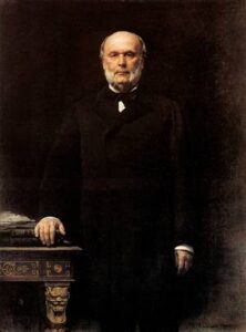 Portrait of Jules Grevy by Léon Bonnat, hand-painted oil painting reproduction