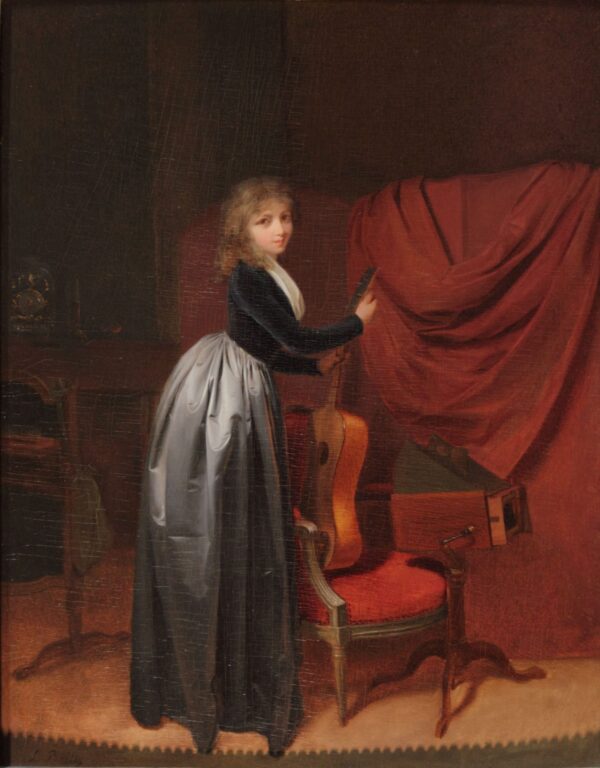 Portrait of Julie by Louis Leopold Boilly, hand-painted oil painting reproduction