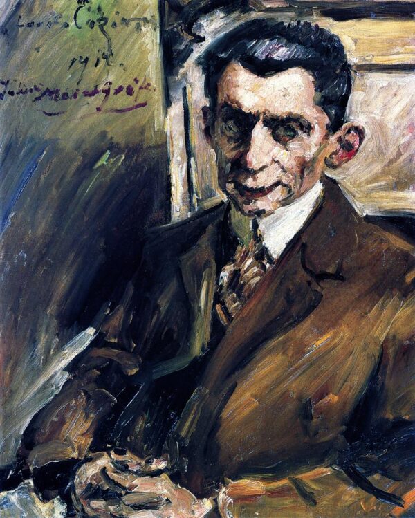 Portrait of Julius Meier-Graefe by Lovis Corinth, hand-painted oil painting reproduction