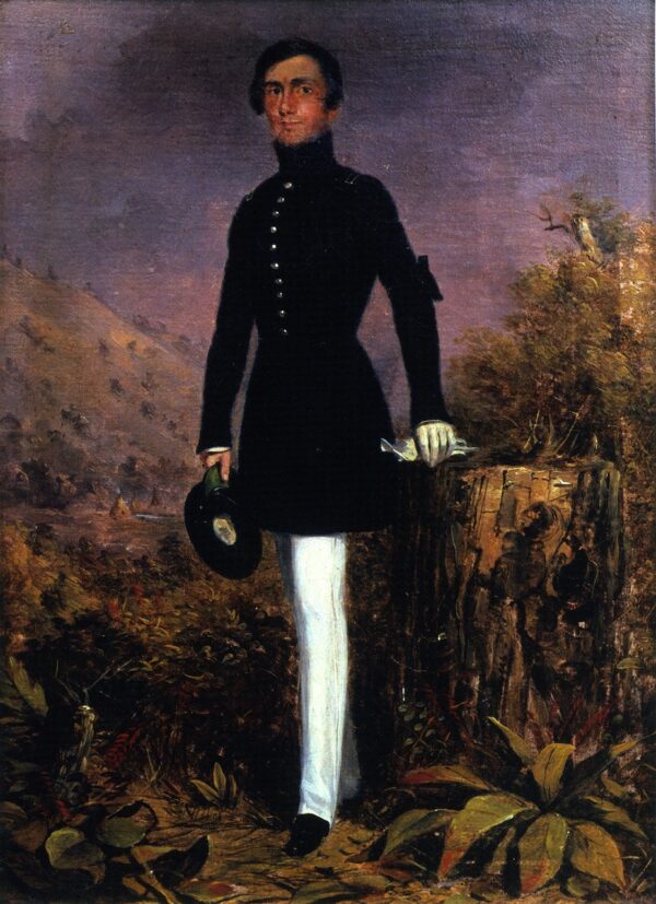 Portrait of Lieutenant Henry Whiting by Charles Deas, hand-painted oil painting reproduction