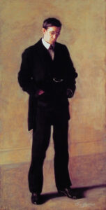 Portrait of Louis Kenton by Thomas Eakins, hand-painted oil painting reproduction