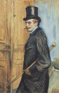 Portrait of Louis Pascal by Toulouse-Lautrec, hand-painted oil painting reproduction