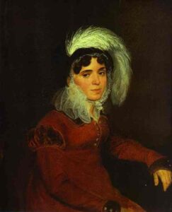 Portrait of M A Kikina by Karl Briullov, hand-painted oil painting reproduction