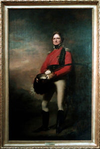Portrait of Major James Lee Harvey by Henry Raeburn, hand-painted oil painting reproduction