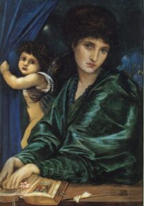 Portrait of Maria Zambaco by Edward Burne-Jones
