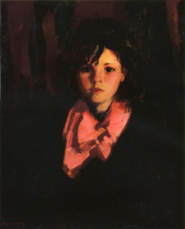 Portrait of Mary Ann by Robert Henri, hand-painted oil painting reproduction