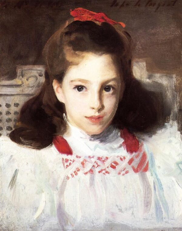 Portrait of Miss Dorothy Vickers by John Singer Sargent, hand-painted oil painting reproduction