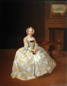 Portrait of Miss Elizabeth Hemyng 1738 42 by Arthur Devis, hand-painted oil painting reproduction