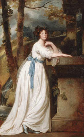 Portrait of Mrs. Andrew Reid by George Romney, hand-painted oil reproduction