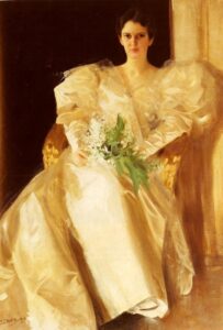 Portrait of Mrs. Eben Richards by Anders Zorn, hand-painted oil painting reproduction
