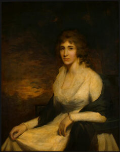 Portrait of Mrs. George Hill by Henry Raeburn, hand-painted oil painting reproduction