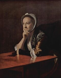 Portrait of Mrs. Humphrey Devereux by John Singleton Copley, hand-painted oil painting reproduction