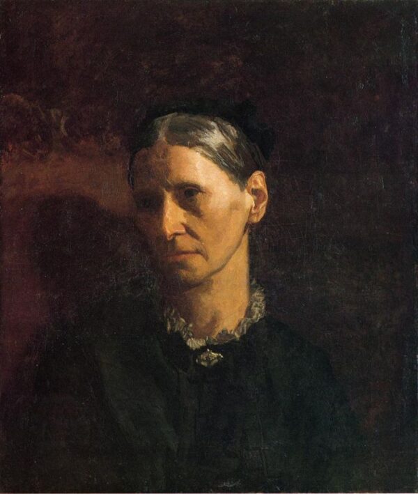 Portrait of Mrs. James W. Crowell by Thomas Eakins, hand-painted oil painting reproduction
