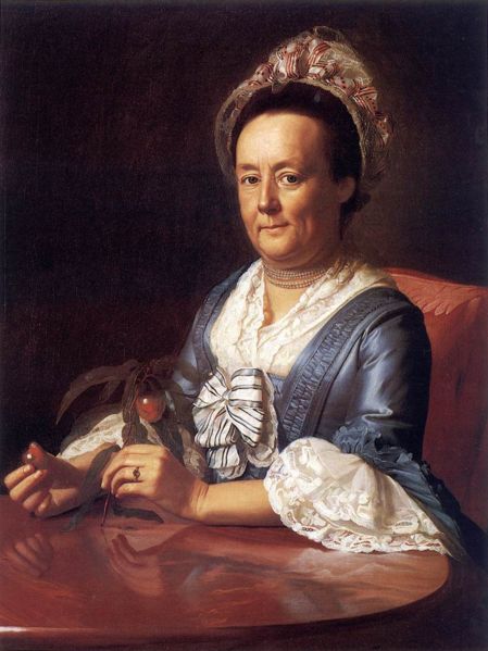 Portrait of Mrs. John Winthrop by John Singleton Copley, hand-painted oil reproduction