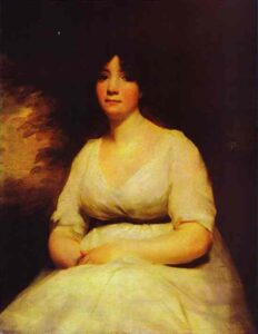 Portrait of Mrs. Kenneth Murchison by Henry Raeburn, hand-painted oil painting reproduction