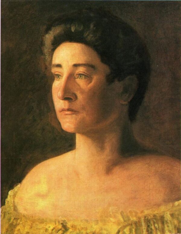 Portrait of Mrs. Leigo by Thomas Eakins, hand-painted oil painting reproduction