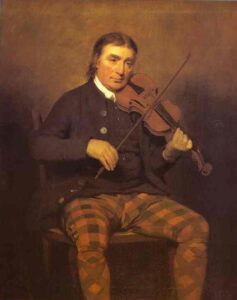 Portrait of Neil Gow by Henry Raeburn, hand-painted oil painting reproduction