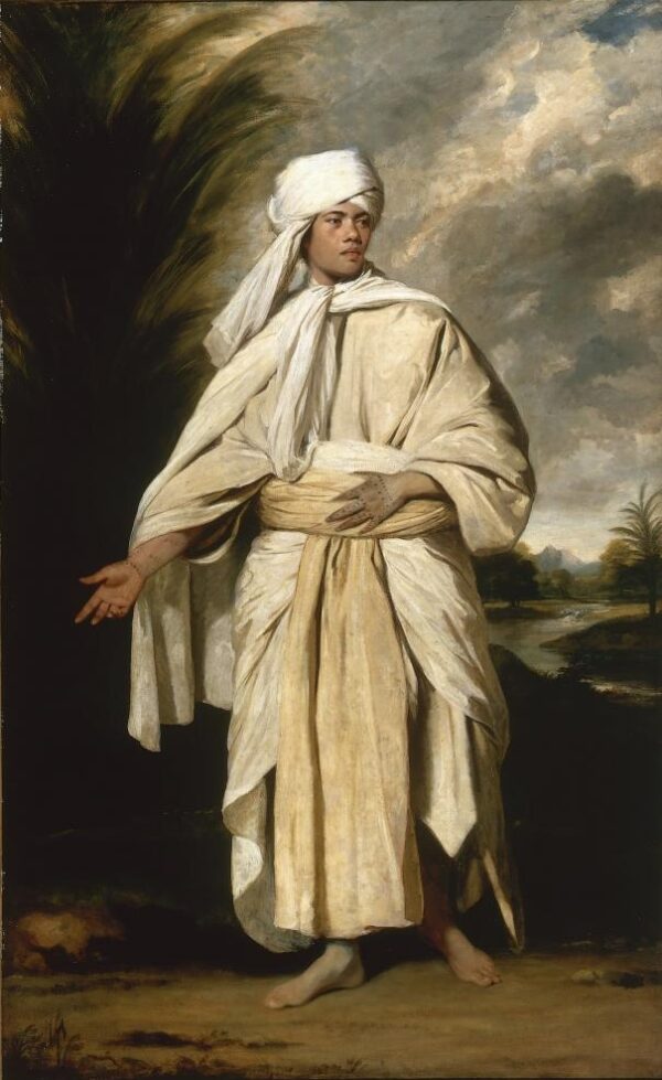 Portrait of Omai by Joshua Reynolds, hand-painted oil painting reproduction