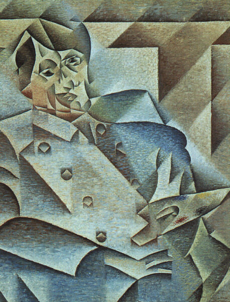 Portrait of Pablo Picasso by Juan Gris, hand-painted oil reproduction