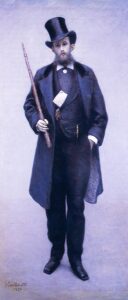 Portrait of Paul Hugot by Gustave Caillebotte, hand-painted oil painting reproduction