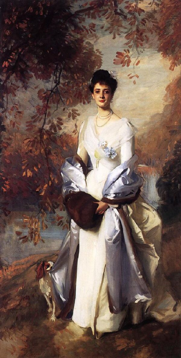 Portrait of Pauline Astor by John Singer Sargent, hand-painted oil painting reproduction