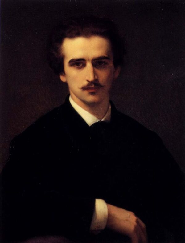 Portrait of Prince K. A. Gorchakov by Alexandre Cabanel, hand-painted oil painting reproduction
