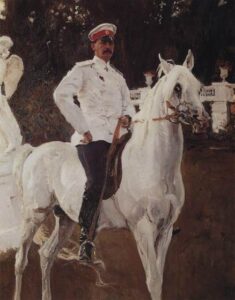 Portrait of Prince Yusupov by Valentin Alexandrovich Serov, hand-painted oil painting reproduction