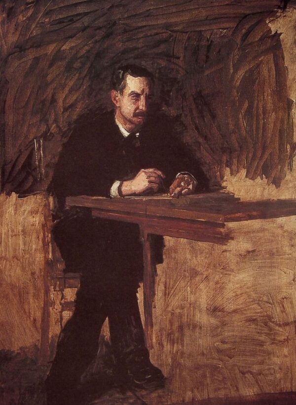 Portrait of Professor William D. Marks by Thomas Eakins, hand-painted oil painting reproduction