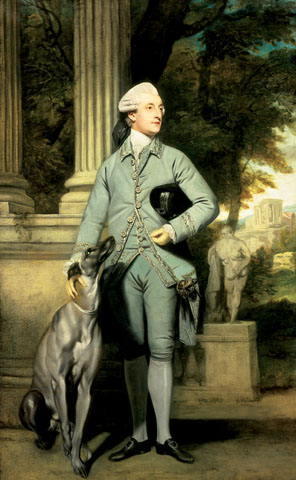 Portrait of Richard Peers Symons by Joshua Reynolds, hand-painted oil reproduction