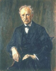 Portrait of Richard Strauss by Max Liebermann, hand-painted oil painting reproduction