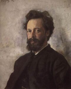 Portrait of S.P. Chokolova by Valentin Alexandrovich Serov, hand-painted oil painting reproduction