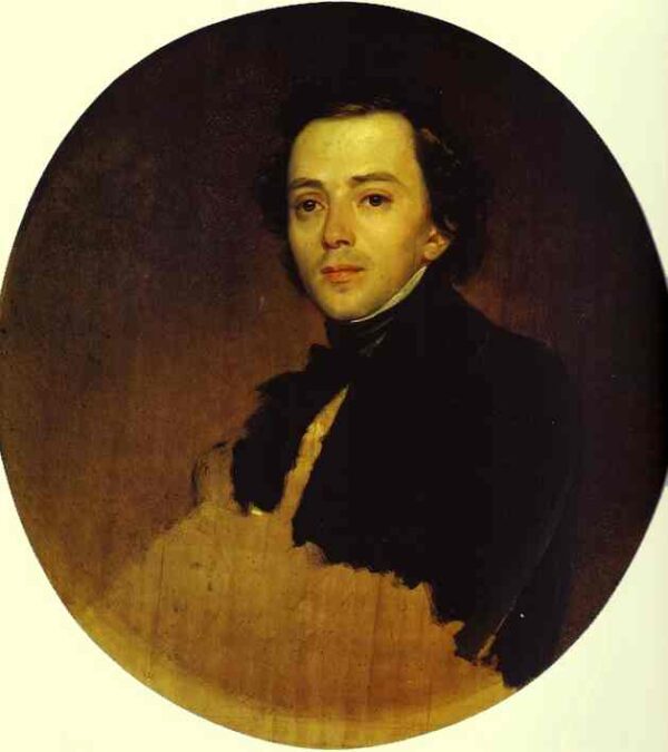 Portrait of Samoilov by Karl Briullov, hand-painted oil painting reproduction
