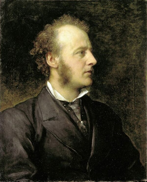 Portrait of Sir John Everett Millais by George Frederic Watts, hand-painted oil painting reproduction