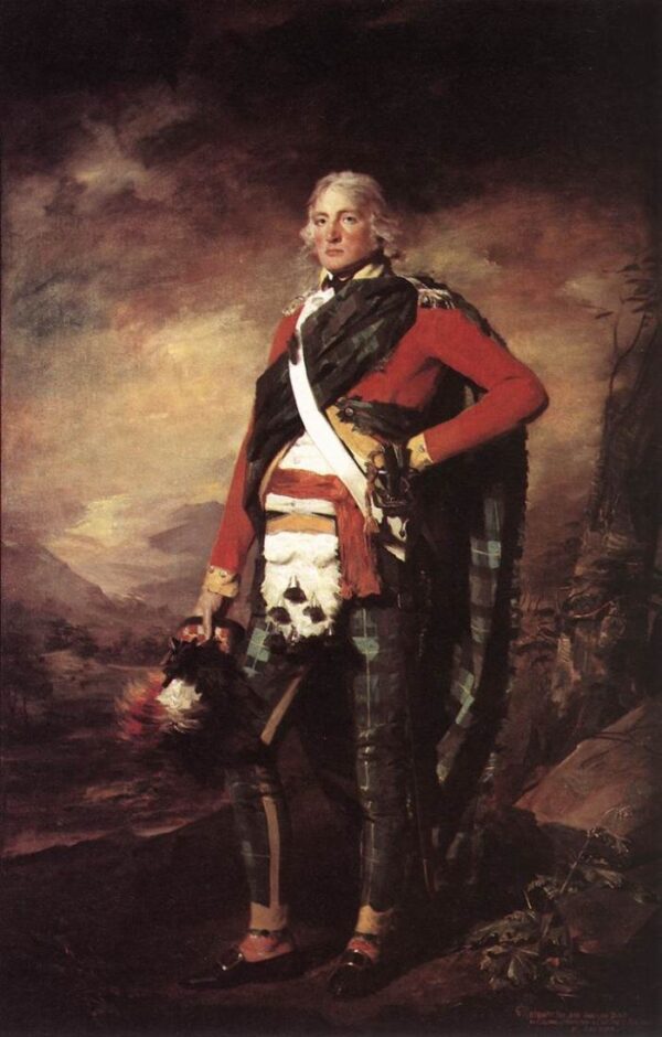Portrait of Sir John Sinclair by Henry Raeburn, hand-painted oil painting reproduction