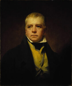 Portrait of Sir Walter Scott by Henry Raeburn, hand-painted oil painting reproduction