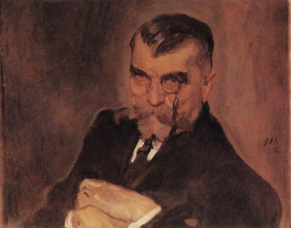 Portrait of Stakhovich by Valentin Alexandrovich Serov, hand-painted oil painting reproduction