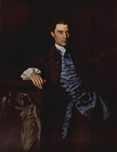 Portrait of Thaddeus Burr by John Singleton Copley, hand-painted oil painting reproduction